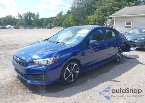 2022 Subaru Impreza Sport from USA, damaged, VIN 4S3GKAM69N3609896